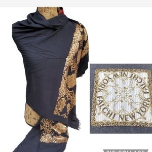 Chi Carlos‎ Falchi HUGE.sequin scarf